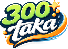 300 taka ব্র্যান্ড লোগো